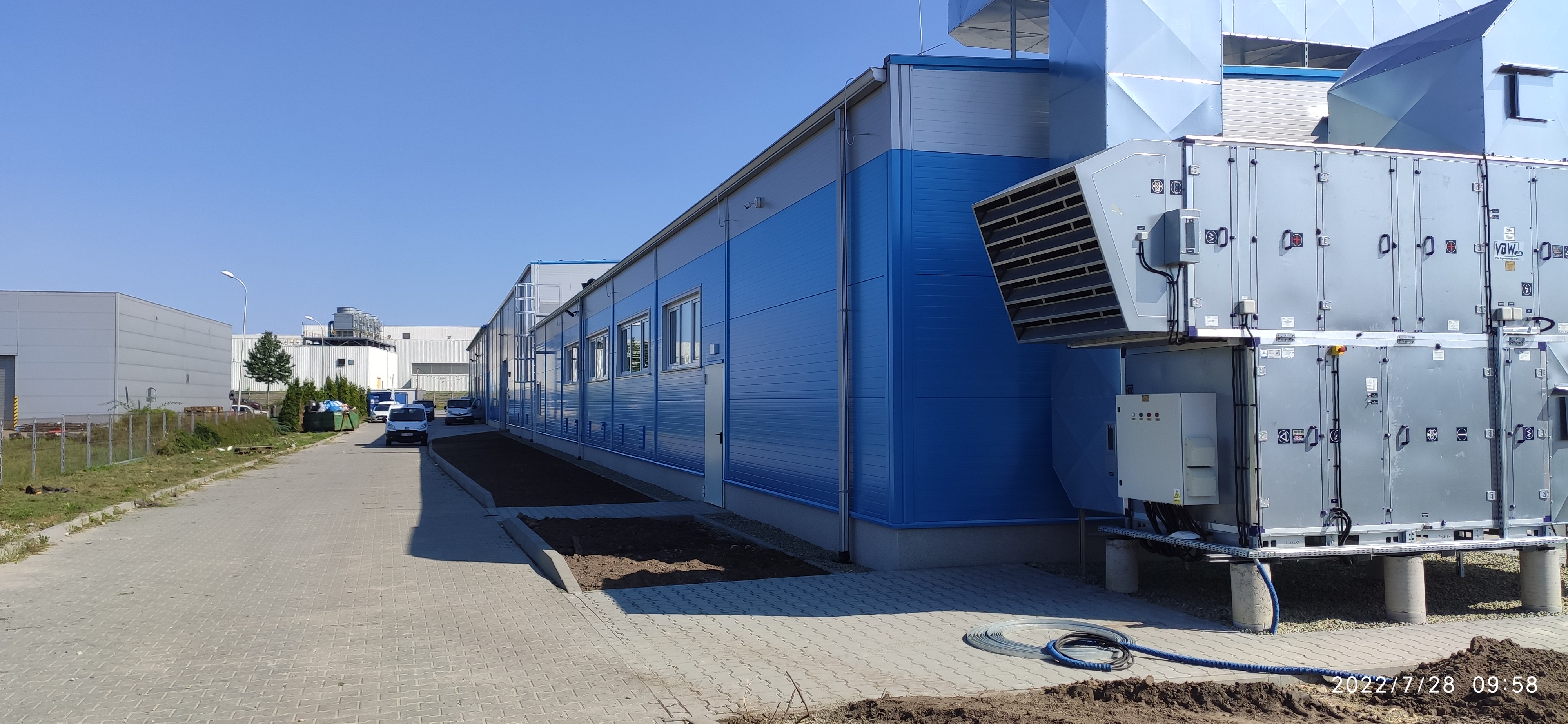 Inwestor zastępczy — hala produkcyjno-magazynowa z częścią socjalno-biurową Rytm-L w Tychach, kompleksowa obsługa inwestycji