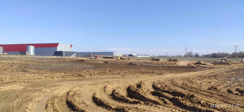 Inspektor Nadzoru przy budowie platformy geotechnicznej w Siemianowicach Śląskich; 2022
